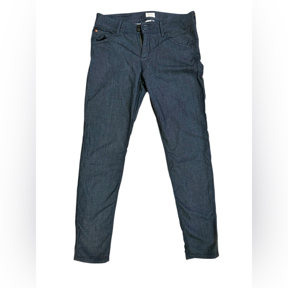 Hudson Jeans Women's Straight Leg Sweatpants in Dark Blue